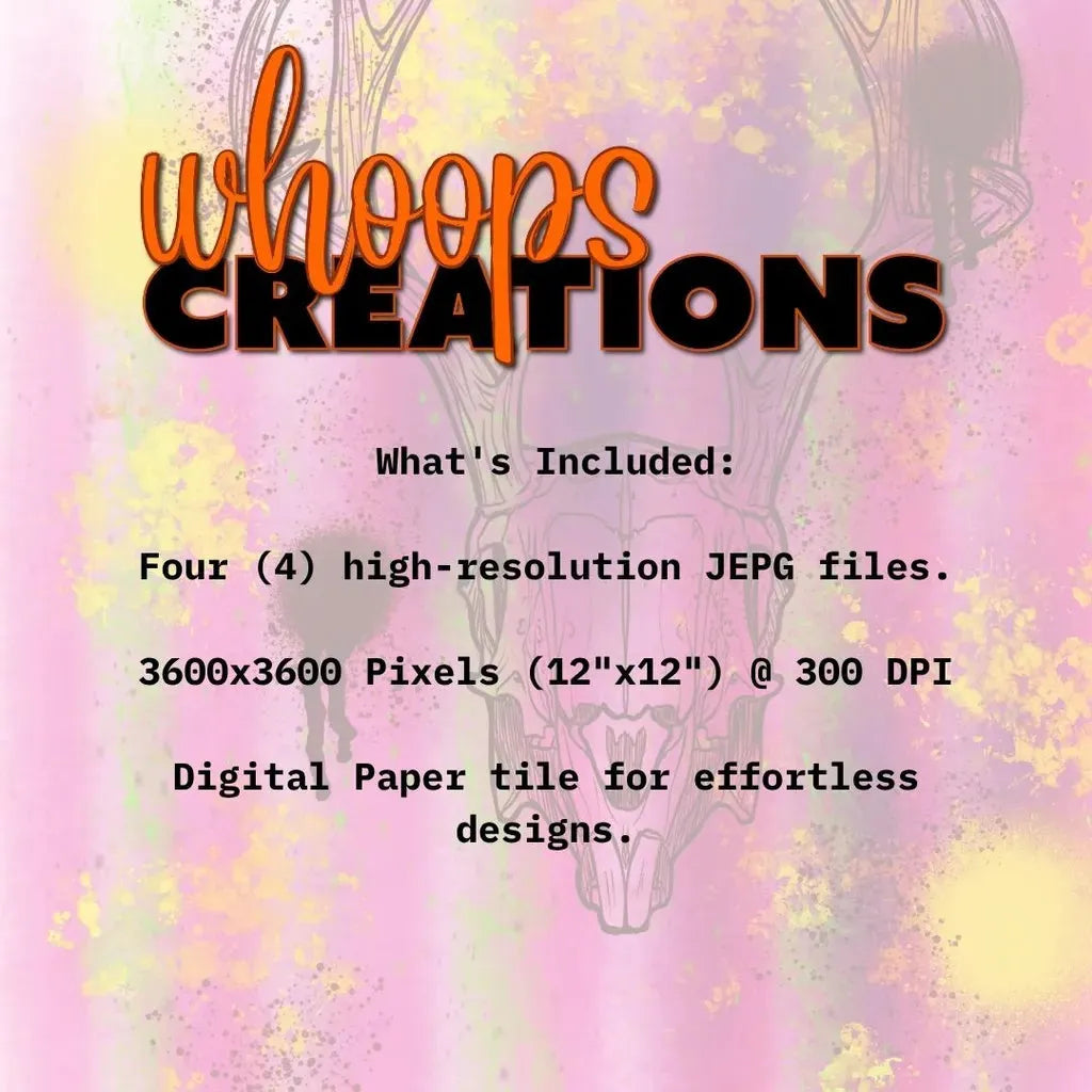 Graphic detailing what is included in the digital download: High-resolution 300 DPI PNG files for grunge scrapbooking and graphic design.
